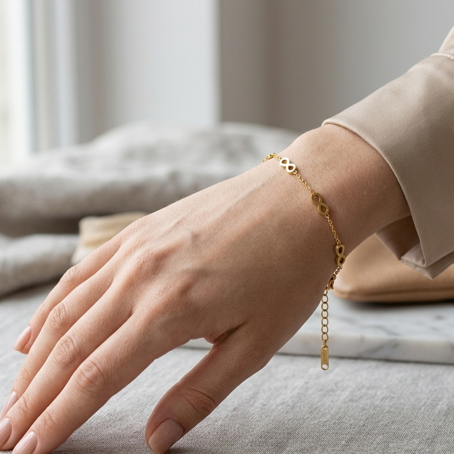 Infinity Wraparound Bracelet || Rakhi Gift for Sister